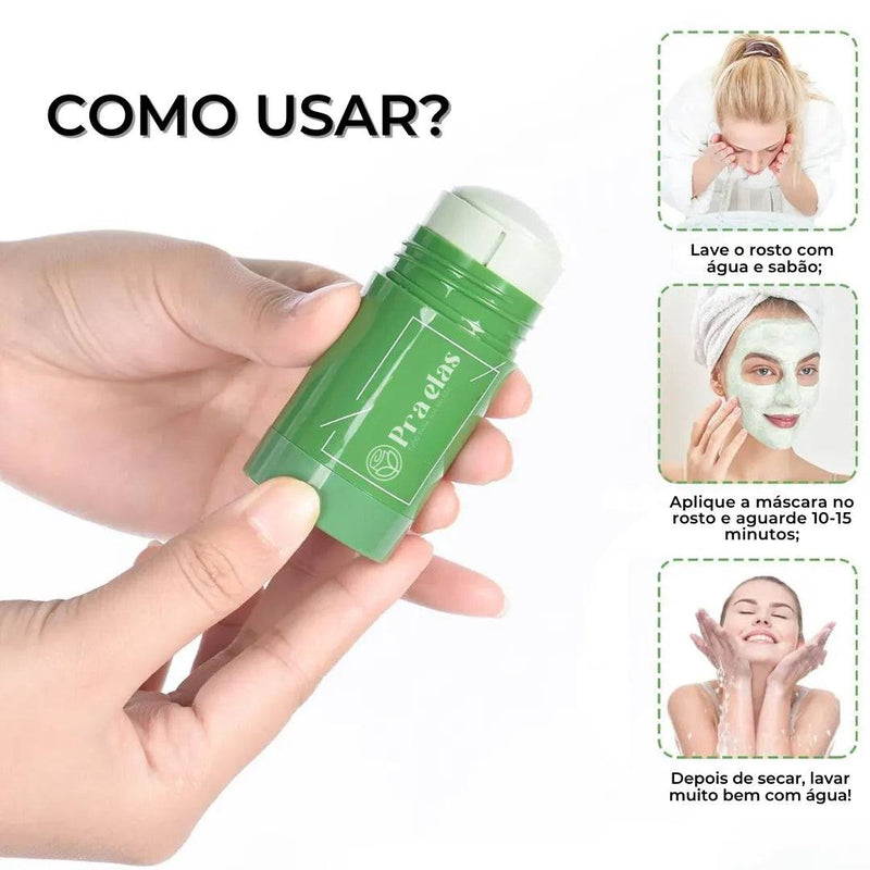 Creme Removedor de Cravos e Máscara de Limpeza Facial - Pra Elas