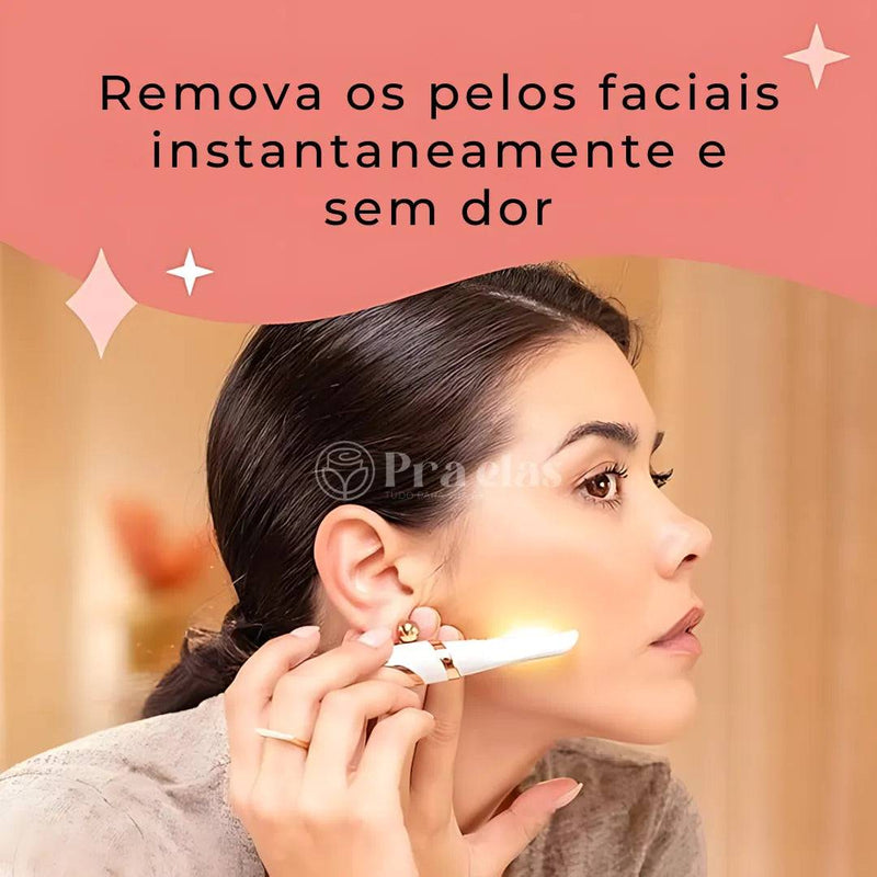 Esfoliante Facial e Removedor de Pelos - Pra Elas