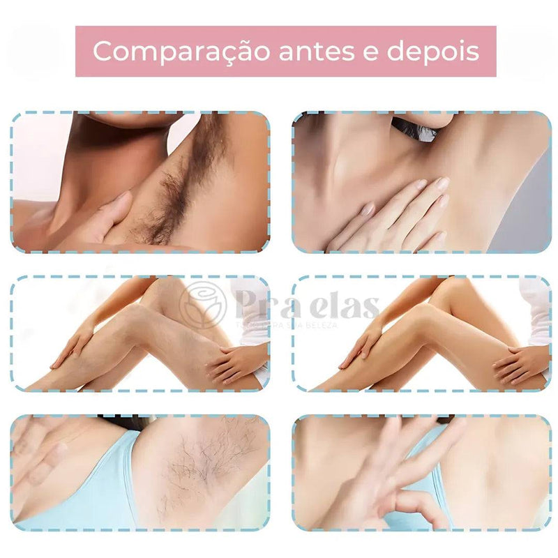 Spray Removedor Imediato de Pelos - Pra Elas