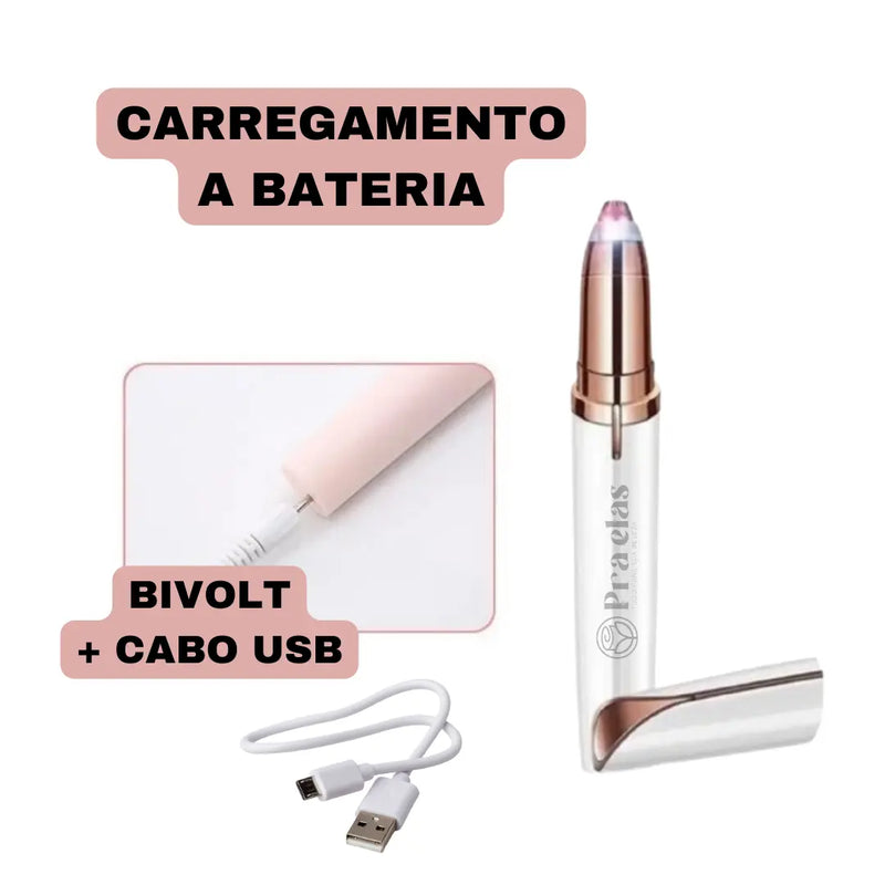 Caneta Depiladora de Sobrancelha e Pelos Faciais ®