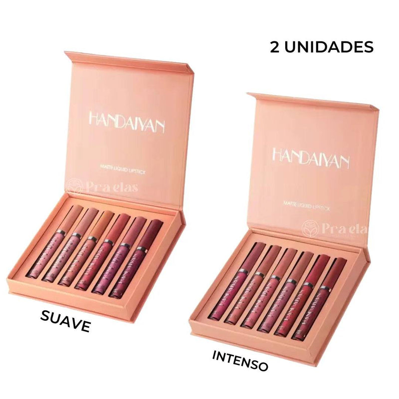 Kit de Batons Líquidos Matte - Pra Elas