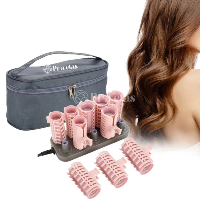 Kit 10 Bobs para Cabelo - Hot Rollers Premium