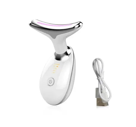 Massageador Rejuvenescedor Facial com LED - Pra Elas