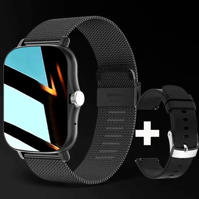 Smartwatch Preto Multifuncional Premium - Pra Elas