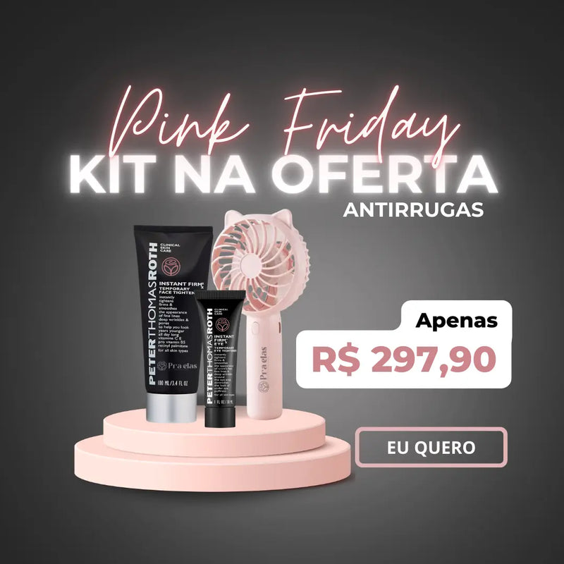 Kit Rejuvenescedor Facial - PINK FRIDAY